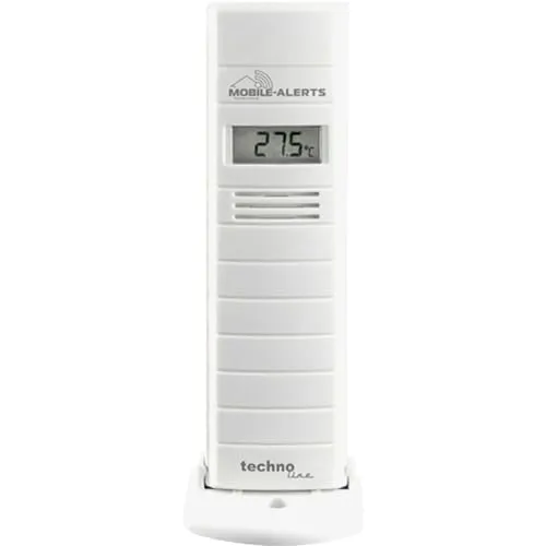 Techno Line Mobile Alerts MA10200 Thermo-Hygrosensor - Wetterstationen - Präziser Thermo-Hygrosensor mit Messbereich von -39 bis +59 °C, Reichweite bis 100 m für optimale Wetterüberwachung.