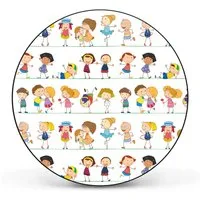 Banjado Magnettafel Rund 47cm - Stilvolle Magnetwand Schwarz - Präsentationsbedarf: Die runde Magnettafel von Banjado ist ideal für Notizen und Fotos. Mit 47cm Durchmesser und elegantem Design wird sie zum Blickfang in jedem Raum. Inklusive Montageset und Magneten für sofortigen Einsatz.