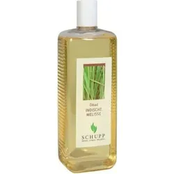 Melissen Ölbad Indisch 1000 ml - Aromabäder mit beruhigender Melisse, ideal für Entspannung und Stressabbau.