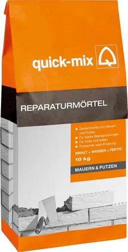 quick-mix ZM Reparaturmörtel (Zementmörtel) - 10 kg Sack