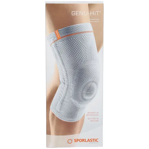 Genu-Hit Kniebandage Größe 4 platinum 07081 von Sporlastic