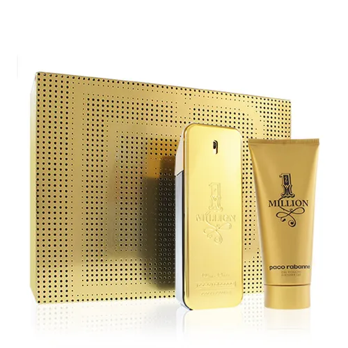 Paco Rabanne 1 Million Geschenkset EDT 100ml & Duschgel 100ml - Parfüm-Geschenkset mit dem ikonischen 1 Million Duft, ideal für besondere Anlässe und perfekte Pflege mit Duschgel.