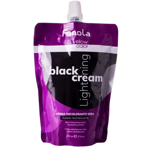 Produktbild Fanola No Yellow Black Hair Aufhellungscreme 500g