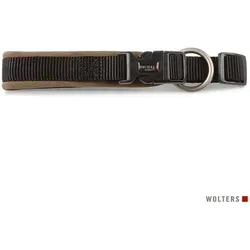 Wolters Hunde-Halsband Professional Comfort Halsband braun|schwarz Gr.6 | 3,5 cm x 50 cm - 55 cm