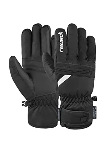 Reusch Baldo R-TEX XT Winterhandschuhe - Unisex Skihandschuhe, winddicht, wasserdicht und atmungsaktiv für warme Hände bei Winteraktivitäten. Perfekte Passform durch Klettverschluss und TecFill-Isolierung für optimalen Komfort.
