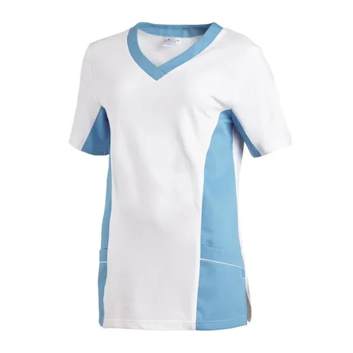 Leiber  Schlupfkasack Farbe weiß/türkis Größe M, 08/2531/0176