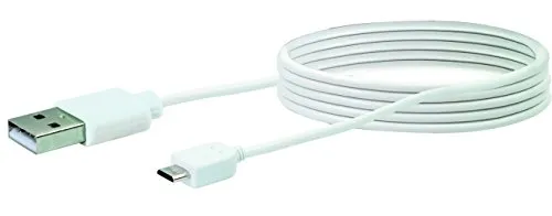 Produktbild Schwaiger LK200M 532 Micro-USB Sync/Ladekabel (2 m) weiß