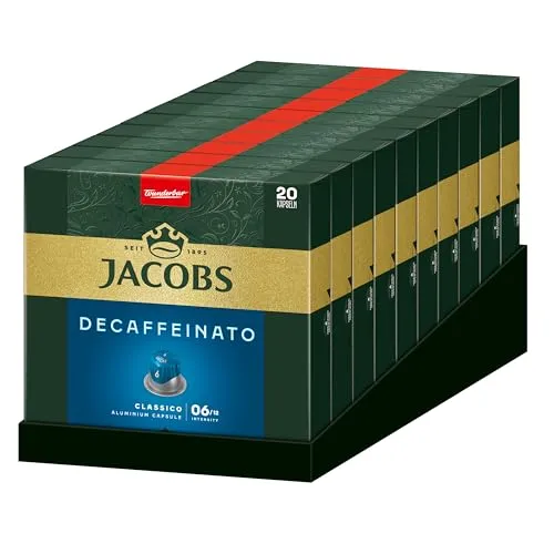 Jacobs Lungo Decaffeinato Kaffeekapseln von Jacobs