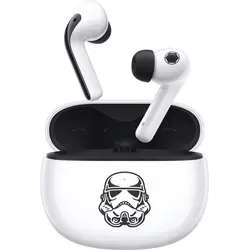 Xiaomi Buds 3 Star Wars Edition Stormtrooper - Weiße & Schwarze In-Ear Kopfhörer - Kopfhörer mit bis zu 40 dB Active Noise Cancelling, beeindruckender Hi-Fi Klangqualität und bis zu 32 Stunden Akkulaufzeit – perfekt für Star Wars Fans und Musikliebhaber!