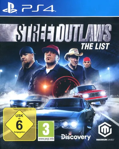 GW4423 Street Outlaws PS4 Neu & OVP