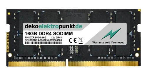16GB RAM Speicher passend für GIGABYTE P16G