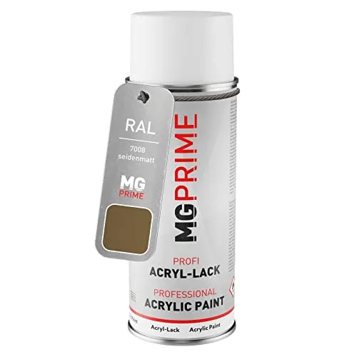 MG PRIME RAL 7008 Khakigrau/Khaki grey Spraydose 400 ml seidenmatt schnelltrocknend