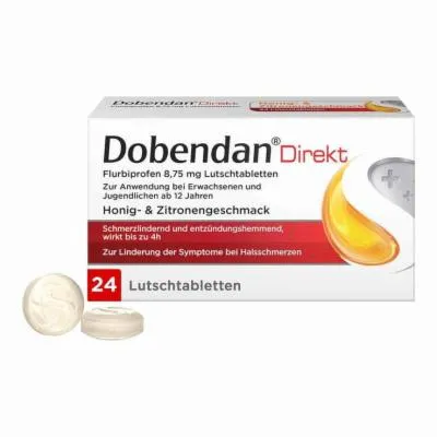 Dobendan Direkt Lutschtabletten gegen Halsschmerzen