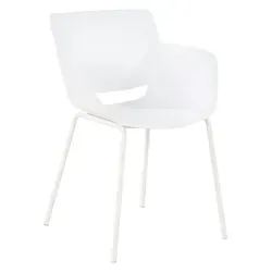 CLP Stuhl Alpena weiß in weiß von CLP