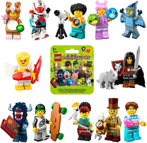 EGO Minifigures 71048 - Sammelfiguren Serie 27 - Sonstige Spielzeugfiguren, vollständige Sammlung mit allen 12 einzigartigen Figuren für leidenschaftliche LEGO-Fans.