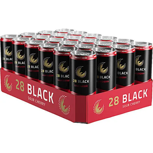 Black Sour Cherry 24 Dosen x 0,25 ltr. , inkl. 6€ DPG Einweg Pfand 28