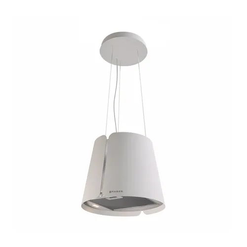 Faber Dunstabzugshaube Beat Inselabzugshaube 40 Cm Weiss Matt