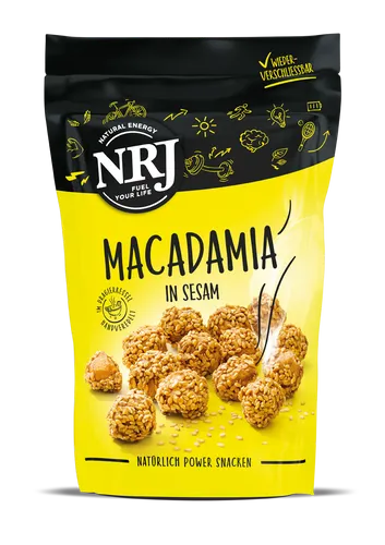 GOURVITA DE NRJ Macadamiakerne in Sesam geröstet 150g 5981