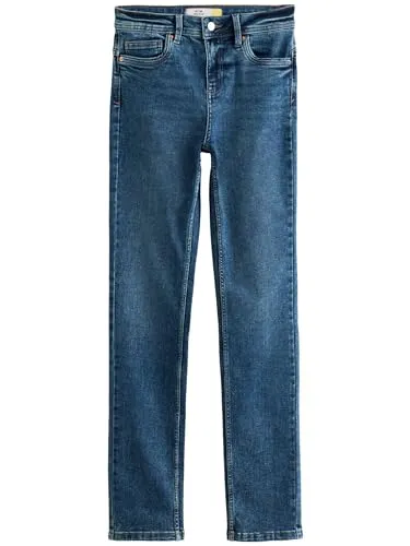 NEXT Damen Superweiche Slim Fit Jeans Dunkelblau 32