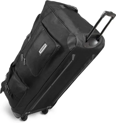 normani Jumbus 100 Reisetasche mit 2 Rädern - Robuste Reisetasche mit 100 Litern Volumen, leichtläufigen Rollen und versenkbarem Trolleygriff für bequemes Reisen. Ideal für Urlaub und Kurztrips.