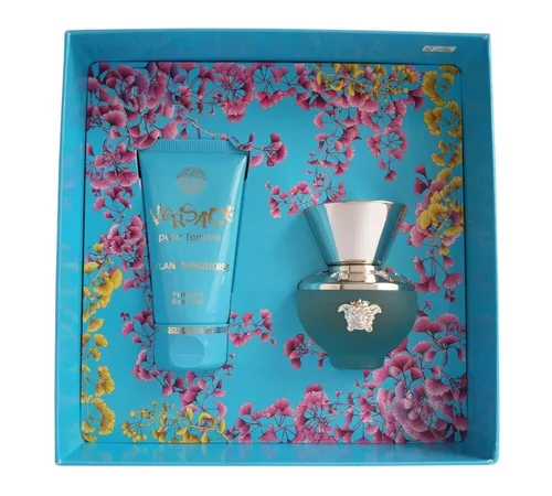 Versace  Dylan Turquoise pour Femme Edt 30 ml + Body Gel 50 ml Set Damen