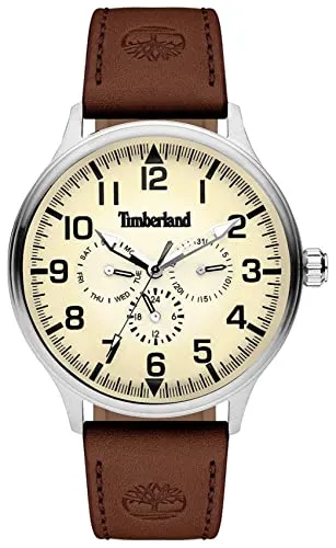 Timberland HerrenArmbanduhr Multi Zifferblatt Quarz Leder TBL15270JS.14
