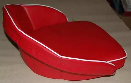 Fritz Göbel Schleppersitzkissen mit Überwurf, 20 cm Lehne