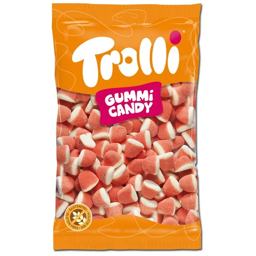  Trolli Schaumerdbeeren, Schaumzucker, 1 kg Beutel 5,99€/1kg