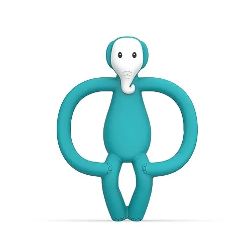 Matchstick Monkey Beißring Tiermotiv in grau von Matchstick Monkey