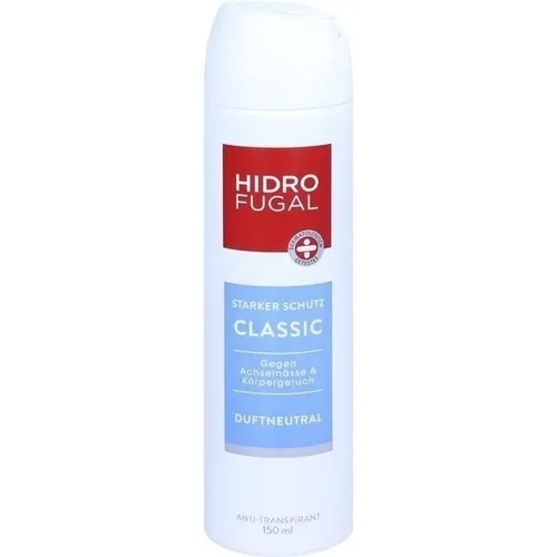 HIDROFUGAL classic Spray 150 ml - Deo-Spray für langanhaltenden Schutz vor Körpergeruch, ideal für aktive Menschen und Sportler.