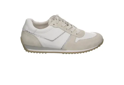 Paul Green Herren Sneaker – Elegante Alltagsbegleiter - Hochwertige Sneaker aus Leder-Textil-Mix mit Glitzerdetails. Flexible, rutschhemmende Sohle für sicheren Halt und individuellen Tragekomfort dank herausnehmbarer Einlegesohle.