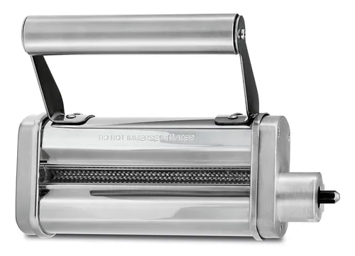 WMF Profi Plus Spaghetti-Schneider - Zubehör für WMF Profi Plus Küchenmaschine, aus robustem Cromargan, schneidet präzise 1,6 mm breite Spaghetti aus Lasagneplatten für frische Pasta zu Hause.