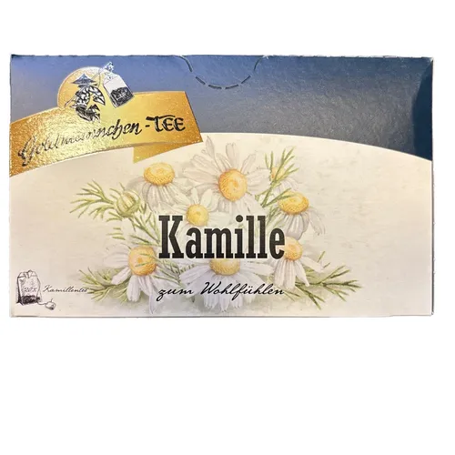 Goldmännchen Tee Kamille Kräutertee Kräuter, 20 einzelne Teebeutel