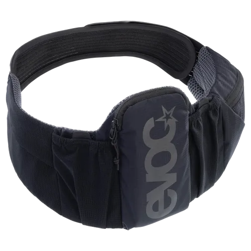 Evoc Train Belt 0,8l Hüfttasche – Schwarz, One Size - Gürteltaschen, leichte und praktische Hüfttasche mit 0,8l Volumen, ideal für Sport und Outdoor-Aktivitäten.