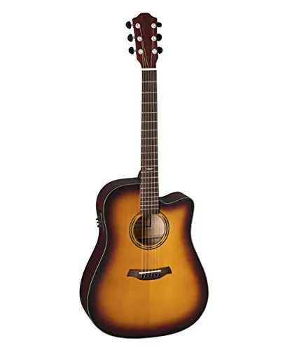 Baton Rouge 112108 Dreadnought Cutaway, massive kanadische Fichtendecke