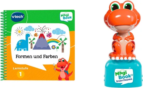 Vtech® Kinderbuch MagiBook Lernstufe 1 - Formen und Farben, inkl. Story'Friend Lernfigur
