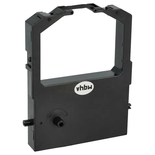 vhbw 1x Farbband Schriftband kompatibel mit Epson LQ 100 Nadeldrucker, Bondrucker - Schwarz