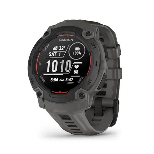 Garmin Instinct E – 45 mm Kohle/Schwarz Smartwatch