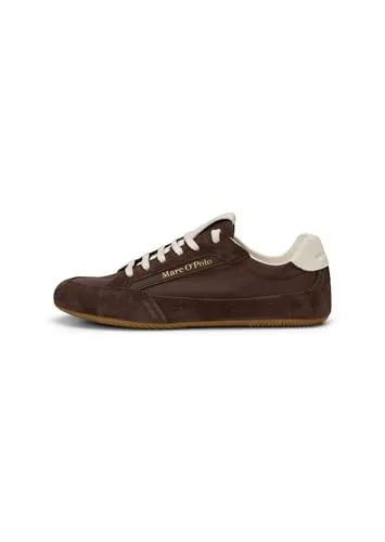 Marc O’Polo Sneaker low Braun in Gr. 37 - Trendige Damen Sneaker mit gut gepolsterter Decksohle und rutschhemmender Laufsohle. Ideal für den sportlichen Look und bequem im Alltag.