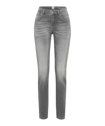 BRAX Damen Style.Shakira Free to Move Jeans - Moderne Five-Pocket-Jeans mit schlanker Silhouette und einzigartiger Taschenlösung. Der Baumwoll-Lyocell-Mix bietet hohen Tragekomfort und Bewegungsfreiheit, ideal für jeden Tag.