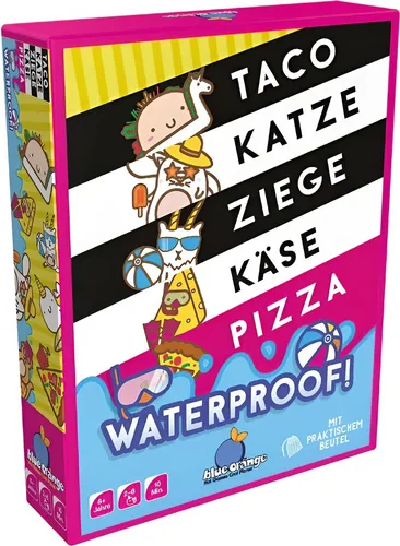 ASMODEE Taco Katze Ziege Käse Pizza Waterproof!