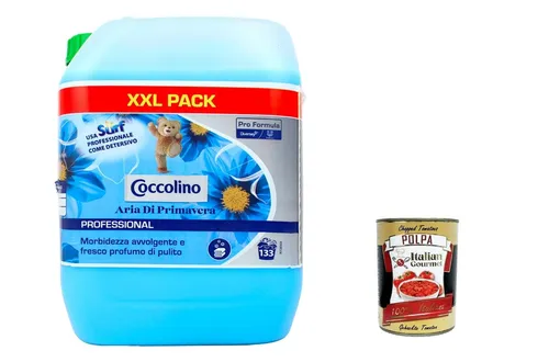 Coccolino Aria di Primavera Weichspüler, 10L, professionell+Polpa