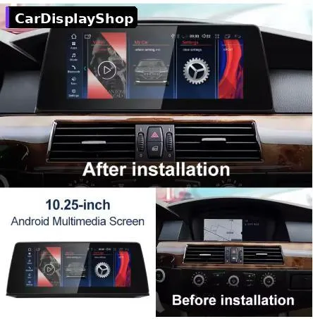 10,25 Zoll Android 14 Display für BMW 5er E60 2003–2010