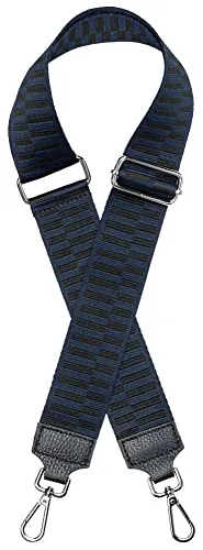 Caspar BSG03 breiter Leder/Textil Schultergurt - Gurte & Riemen, hochwertiger und rutschfester Umhängegurt, flexibel einstellbar für maximalen Tragekomfort und stilvolles Design.