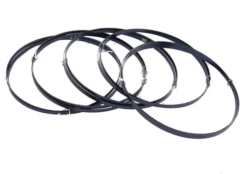 SMI 5er SET Holz-Bandsägeblatt 1783 x 8 x 0,65 mm 6 ZpZ Holzsägeband Sägeband passend für z.B. Güde und AL-KO