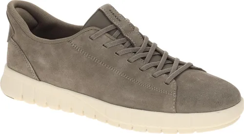 Geox Flextride Plus Herren Slipper in Grau, Größe 43 - Slipper & Loafer, bequemes Leder-Obermaterial, ideal für lässige und elegante Outfits mit flachem Absatz für den ganzen Tag.