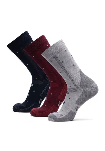 DANISH ENDURANCE Basicsocken Hiking Classic (3-Paar) Anti Blasen Socken zum Wandern, für Herren, Damen & Kinder