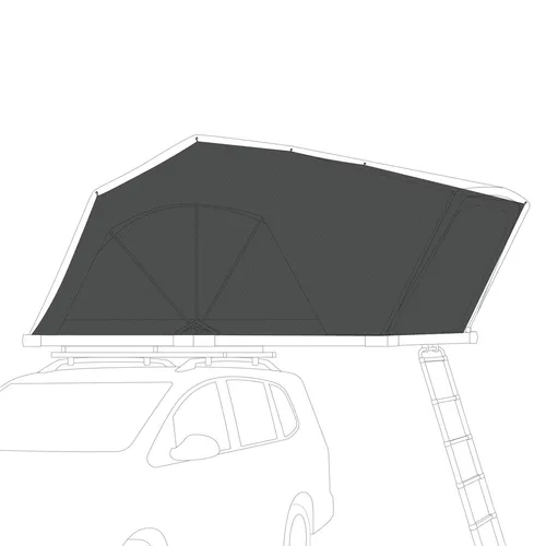 qeedo Freedom Compact 1+ Thermo Tent Innenzelt für Dachzelt Schlafkabine