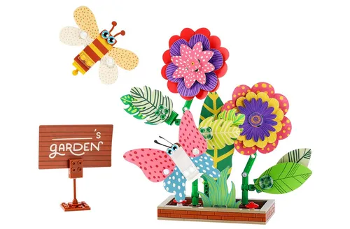 CaDA C71022 Elements Flower Garden in bronze von CaDA