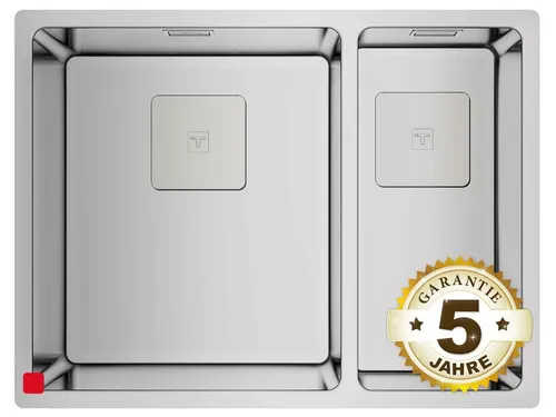 Teka FlexLinea RS15 2B 580 Edelstahlspüle Poliert von Teka